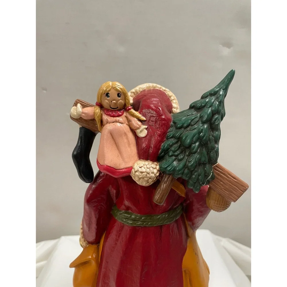 Old World Santa Claus Figurine Vintage Style Christmas Father Christmas 10